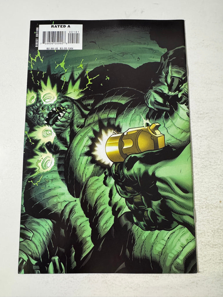 HULK #1 NM 2nd Print Ed McGUinness Wrap Variant