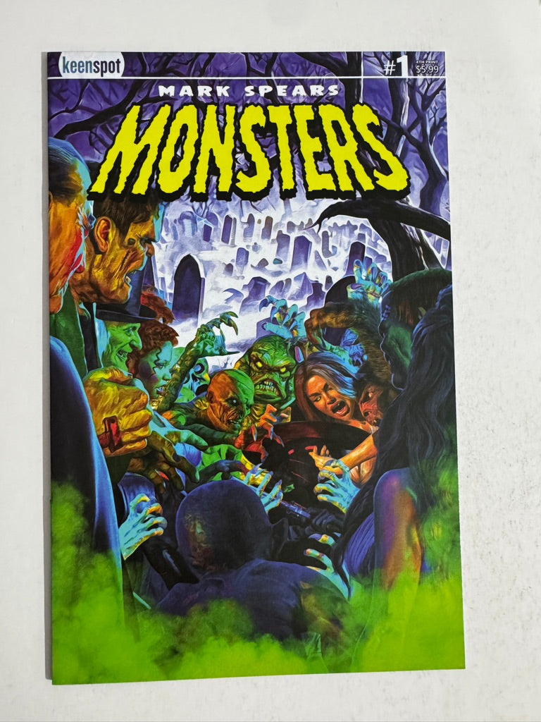 MARK SPEARS MONSTERS #1 NM 4th Print Variant