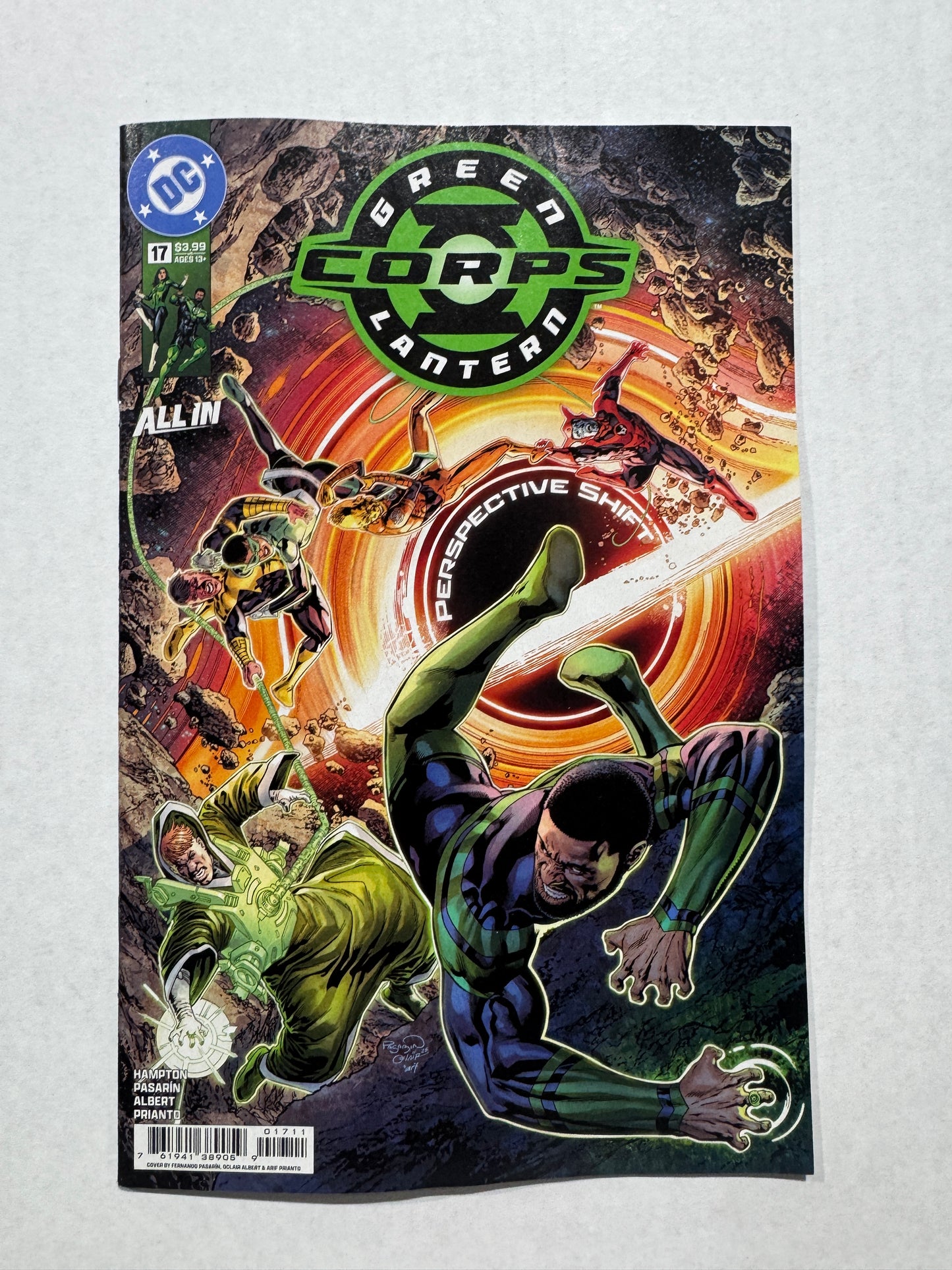 GREEN LANTERN CORPS #17 NM