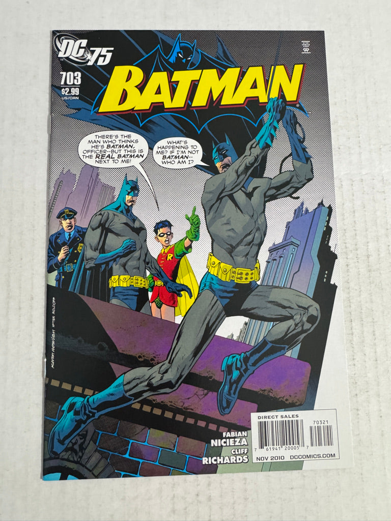 BATMAN #703 NM- 1:10 Kevin Nowlan Variant