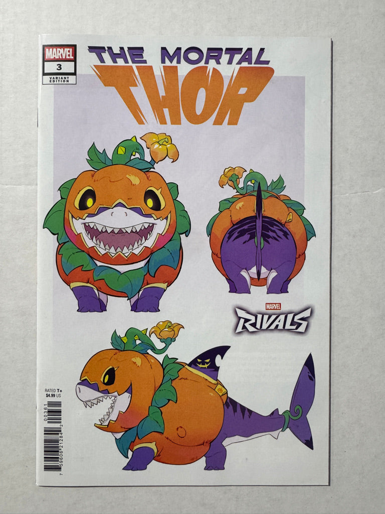 THE MORTAL THOR #3 NM Jeff The Landshark Marvel Rivals VARIANT