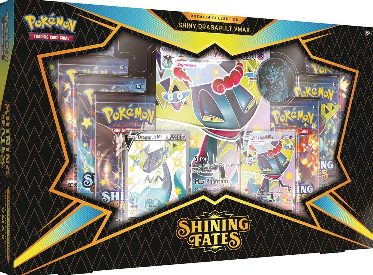 POKEMON SHINING FATES Shiny Dragapult VMax Premium Collection