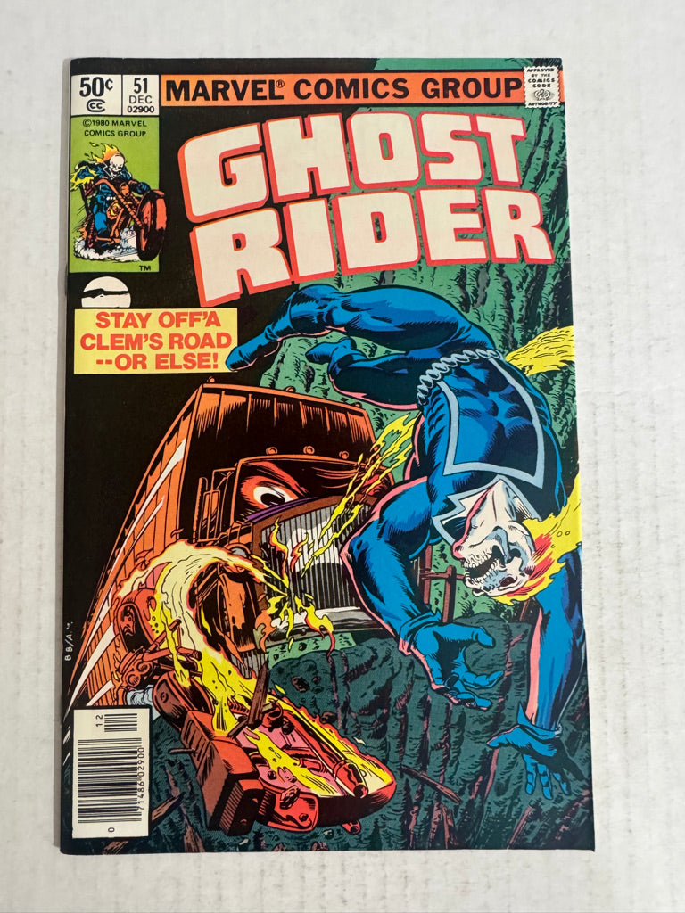 GHOST RIDER #51 NM NEWSSTAND