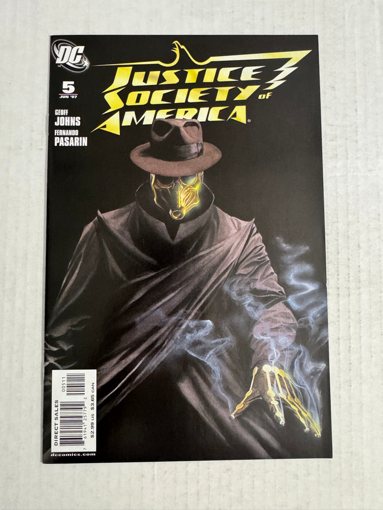 JUSTICE SOCIETY OF AMERICA #5 Vol 3 Alex Ross Cover