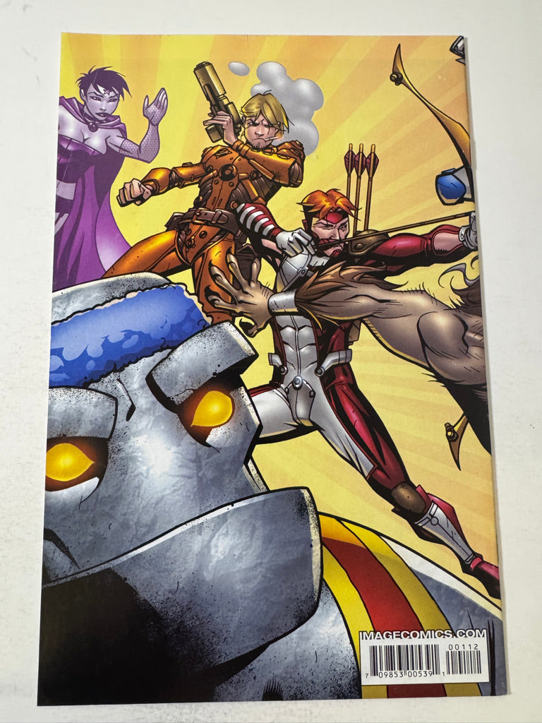 YOUNGBLOOD #1 Vol 4 VF 2nd Print Wrap Variant