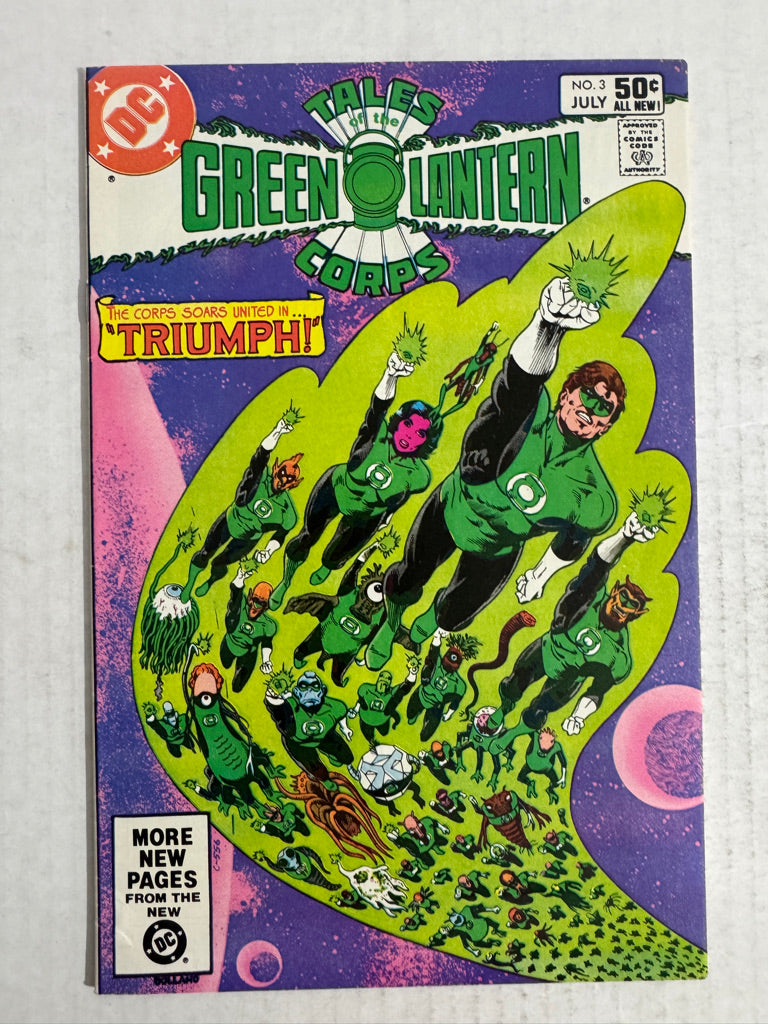 TALES OF THE GREEN LANTERN CORPS #3 VF Brian Bolland Cover