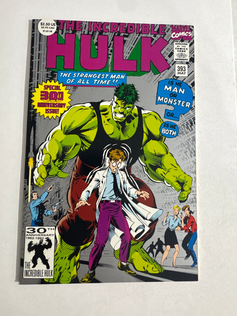INCREDIBLE HULK #393 NM 2nd Print Dale Keown Variant