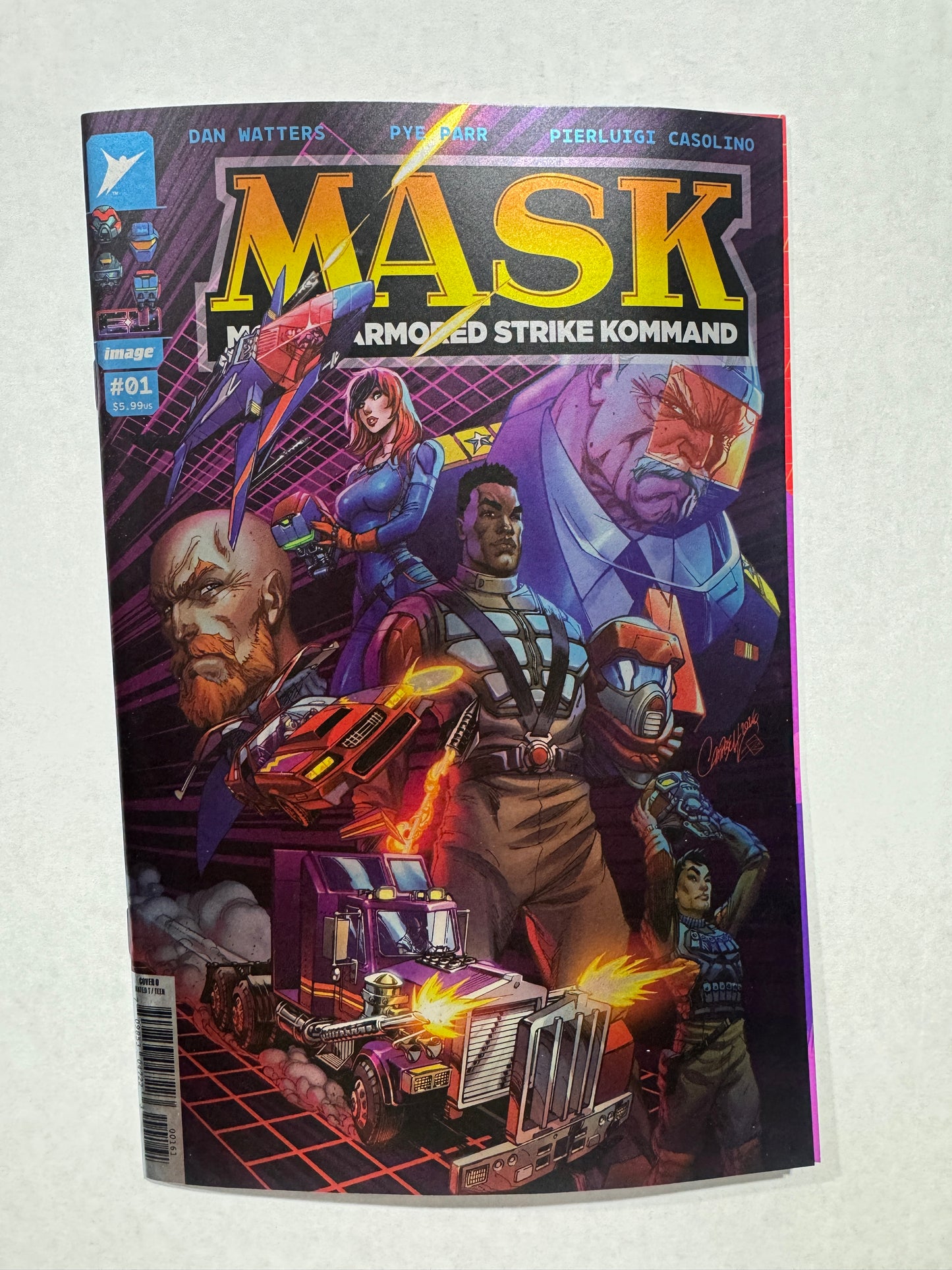 MASK #1 J SCOTT CAMPBELL FOIL VARIANT