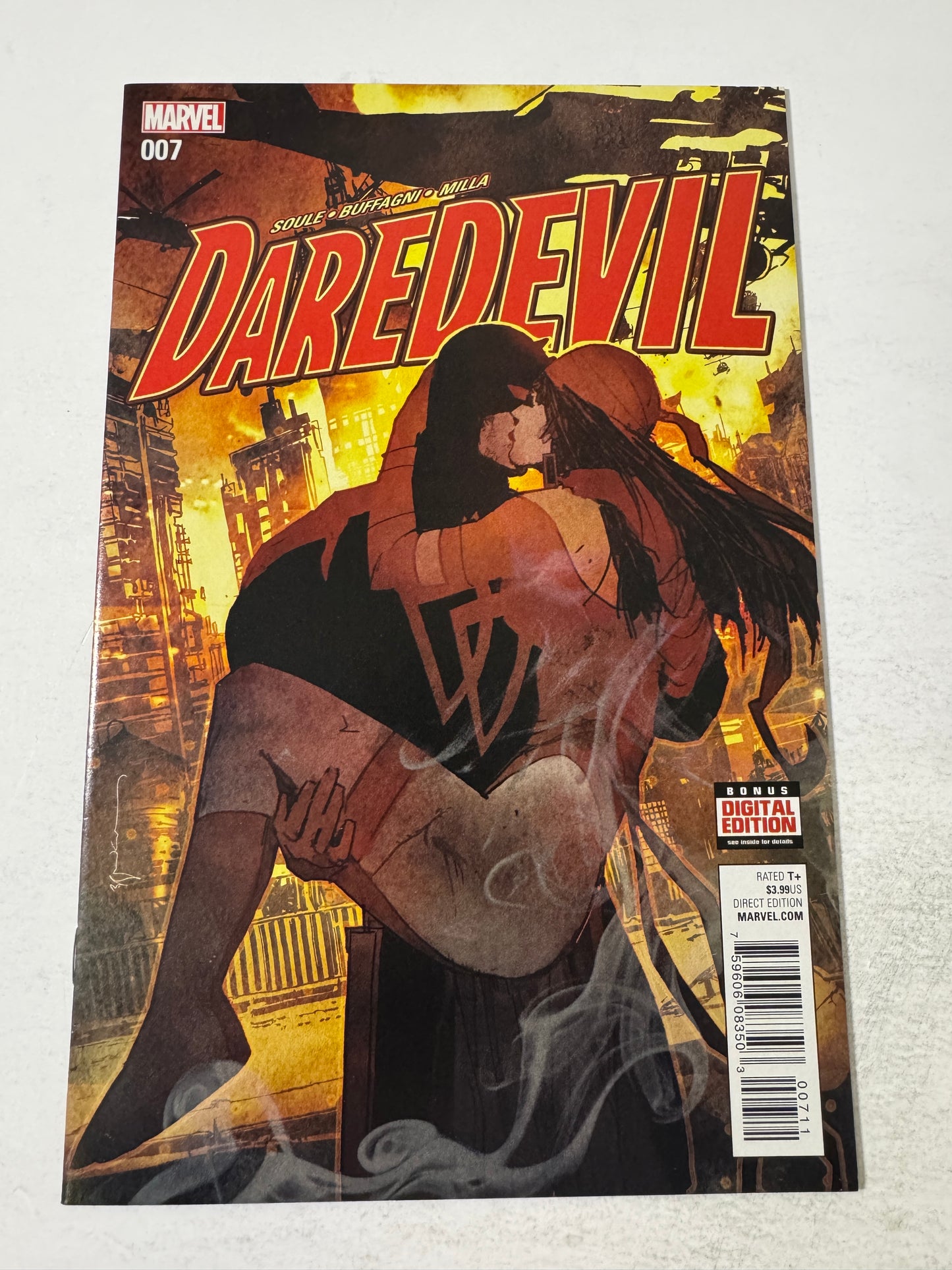 DAREDEVIL #7 Vol 5 NM Bill Sienkiewicz Cover
