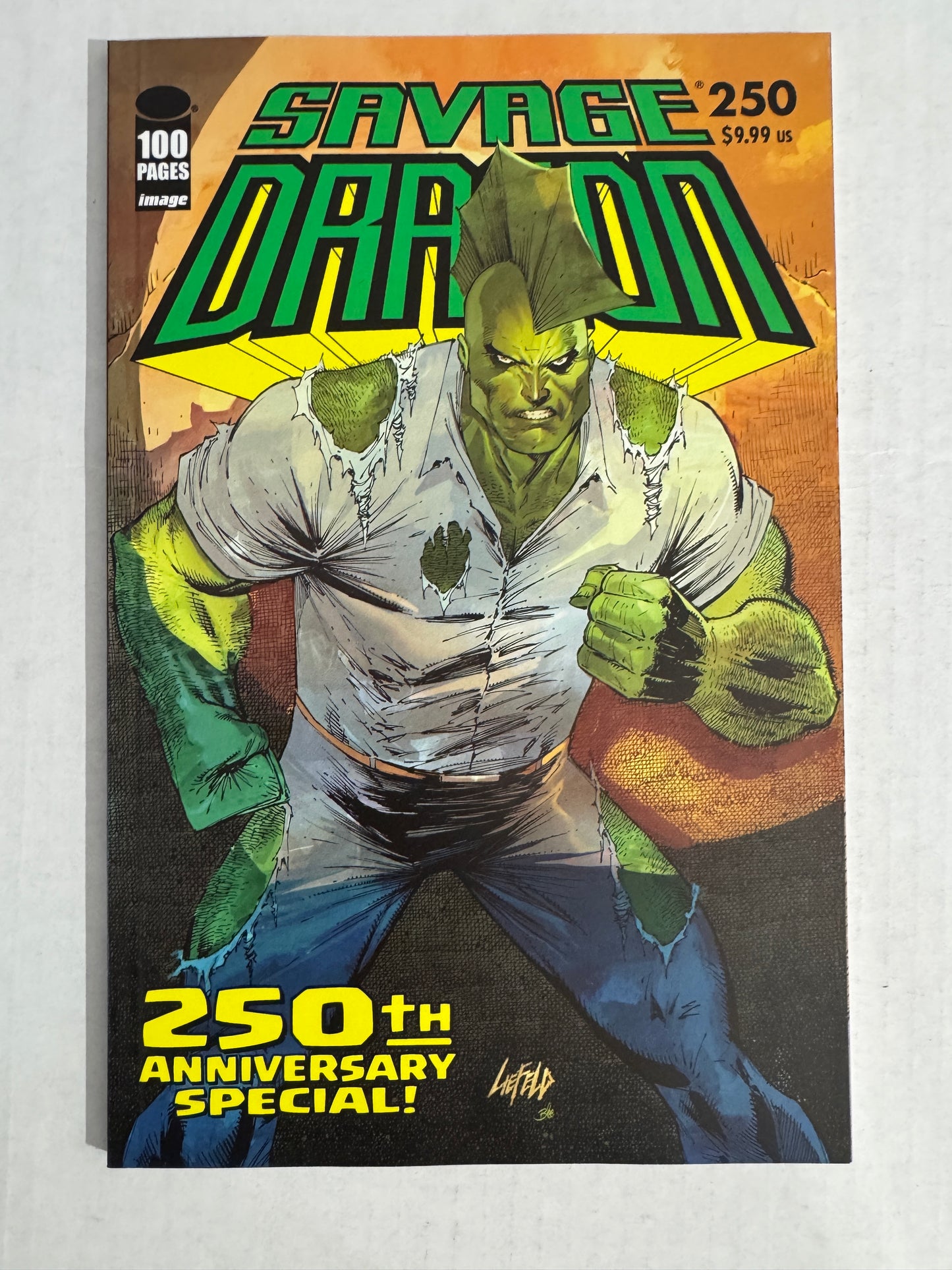 SAVAGE DRAGON #250 Vol 2 NM Rob Liefeld Variant
