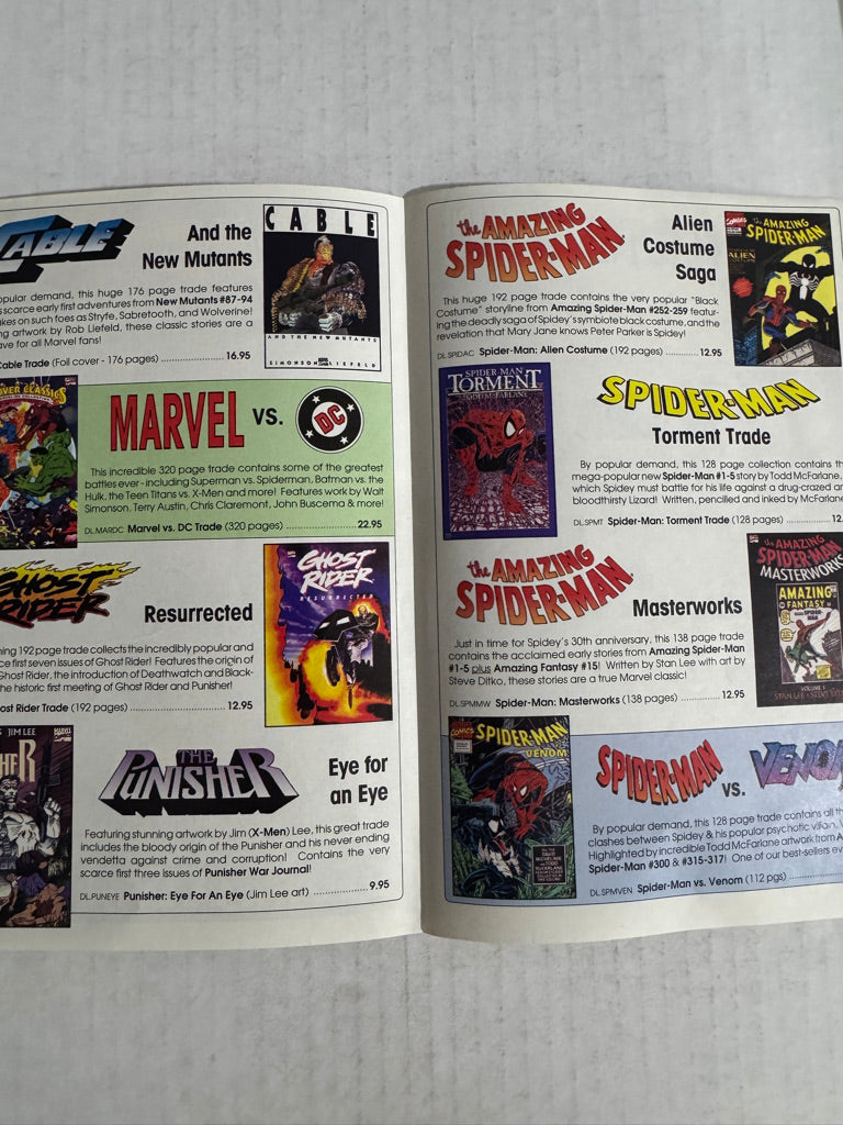MARVEL BEST SELLERS NM- Promo Todd McFarlane Cover