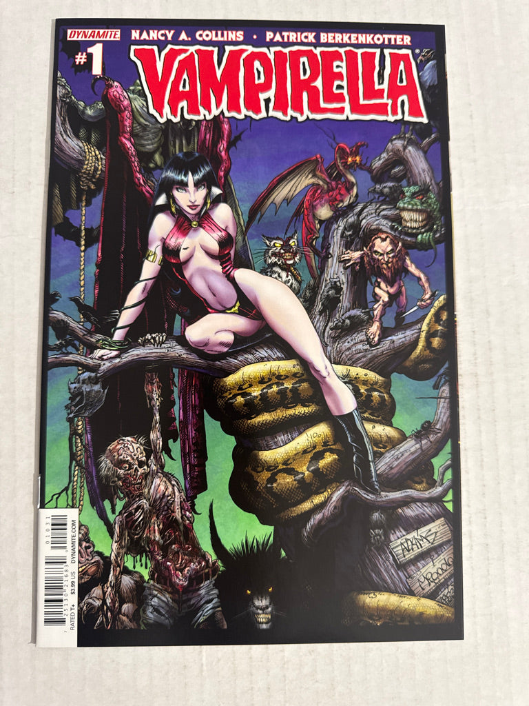 VAMPIRELLA #1 Vol 2 NM Arthur Adams & Mike Mignola C Variant