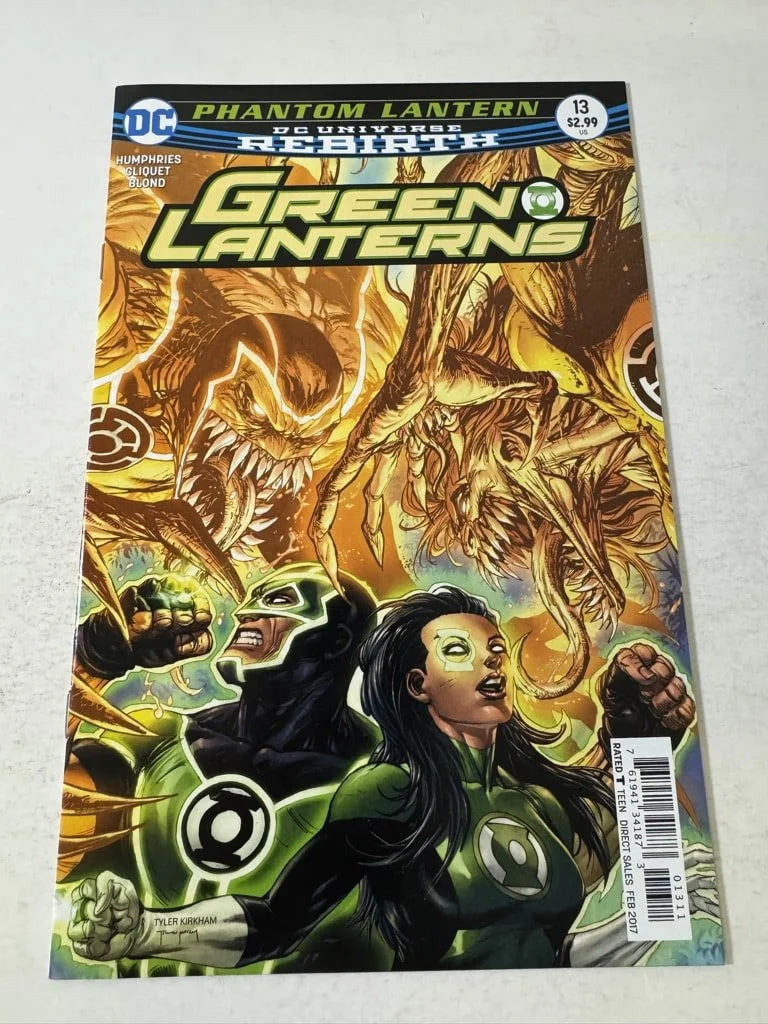 GREEN LANTERNS #13 NM Tyler Kirkham Cover