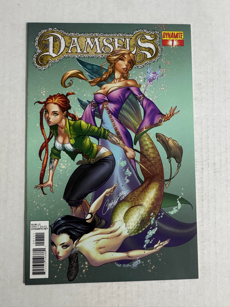 DAMSELS #1 NM J Scott Campbell Cover