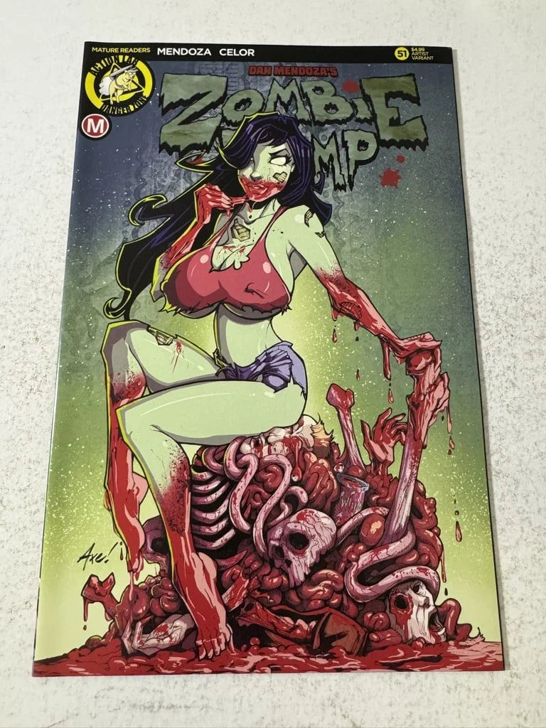 ZOMBIE TRAMP #51 NM Axe Variant