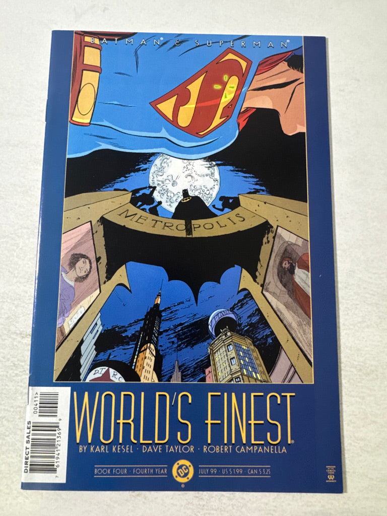 BATMAN & SUPERMAN WORLD'S FINEST #4 NM