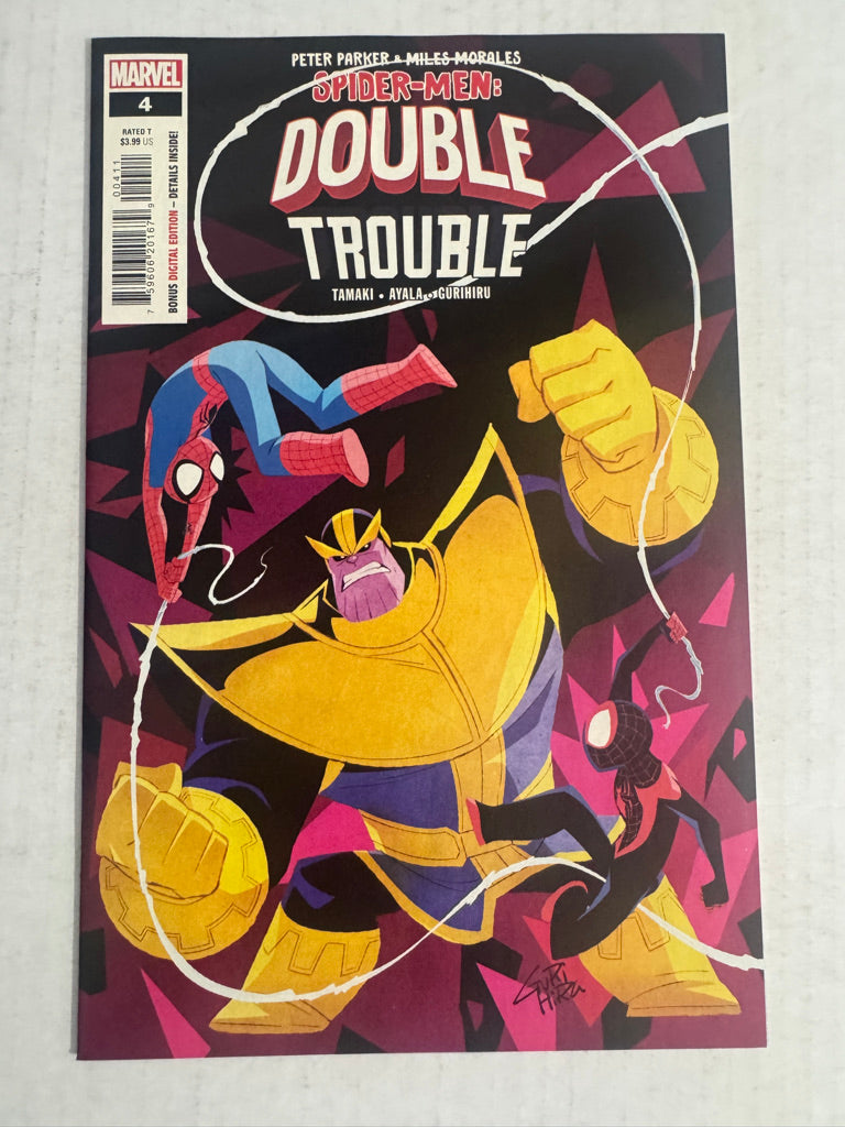 SPIDER-MAN DOUBLE TROUBLE #4 NM Guri Hiru Cover