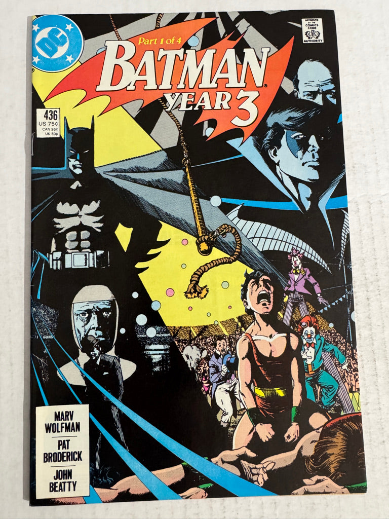 BATMAN #436 George Perez Cover 1ST APPEARANCE