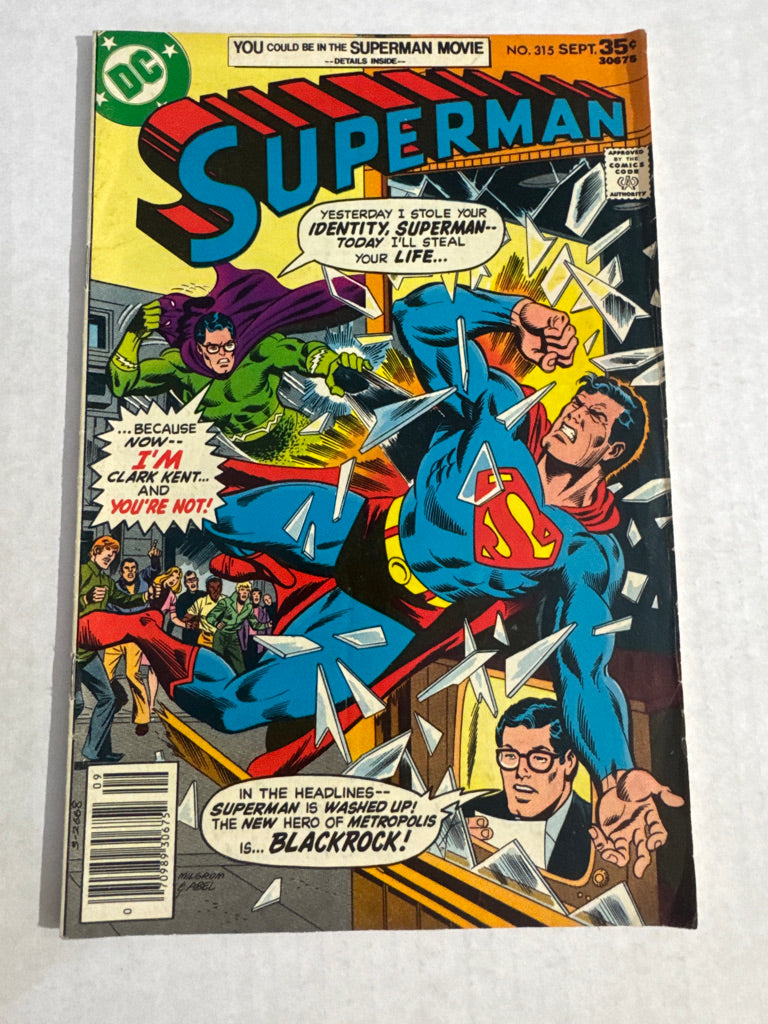 SUPERMAN #315 VG