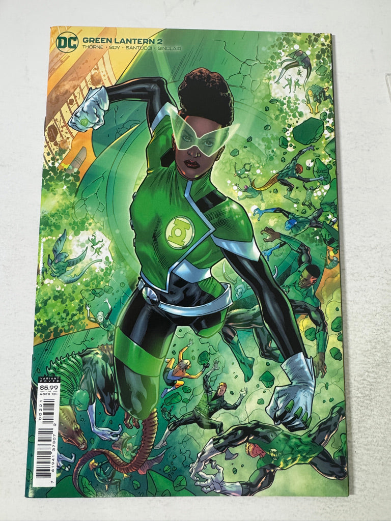 GREEN LANTERN #2 Vol 8 NM Bryan Hitch Variant