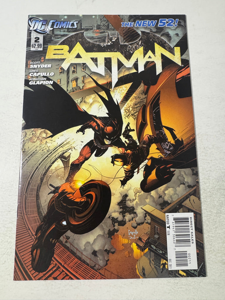BATMAN #2 Vol 2 VF/NM 1ST APPEARANCE