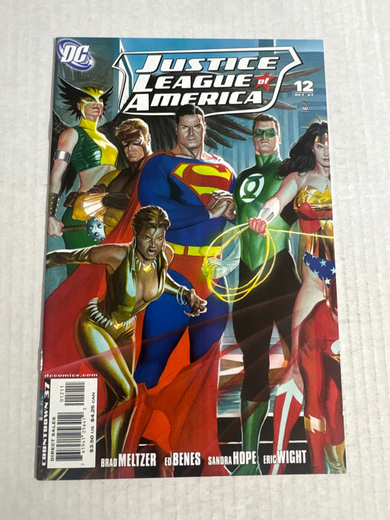 JUSTICE LEAGUE OF AMERICA #12 Vol 2 NM Alex Ross Cover
