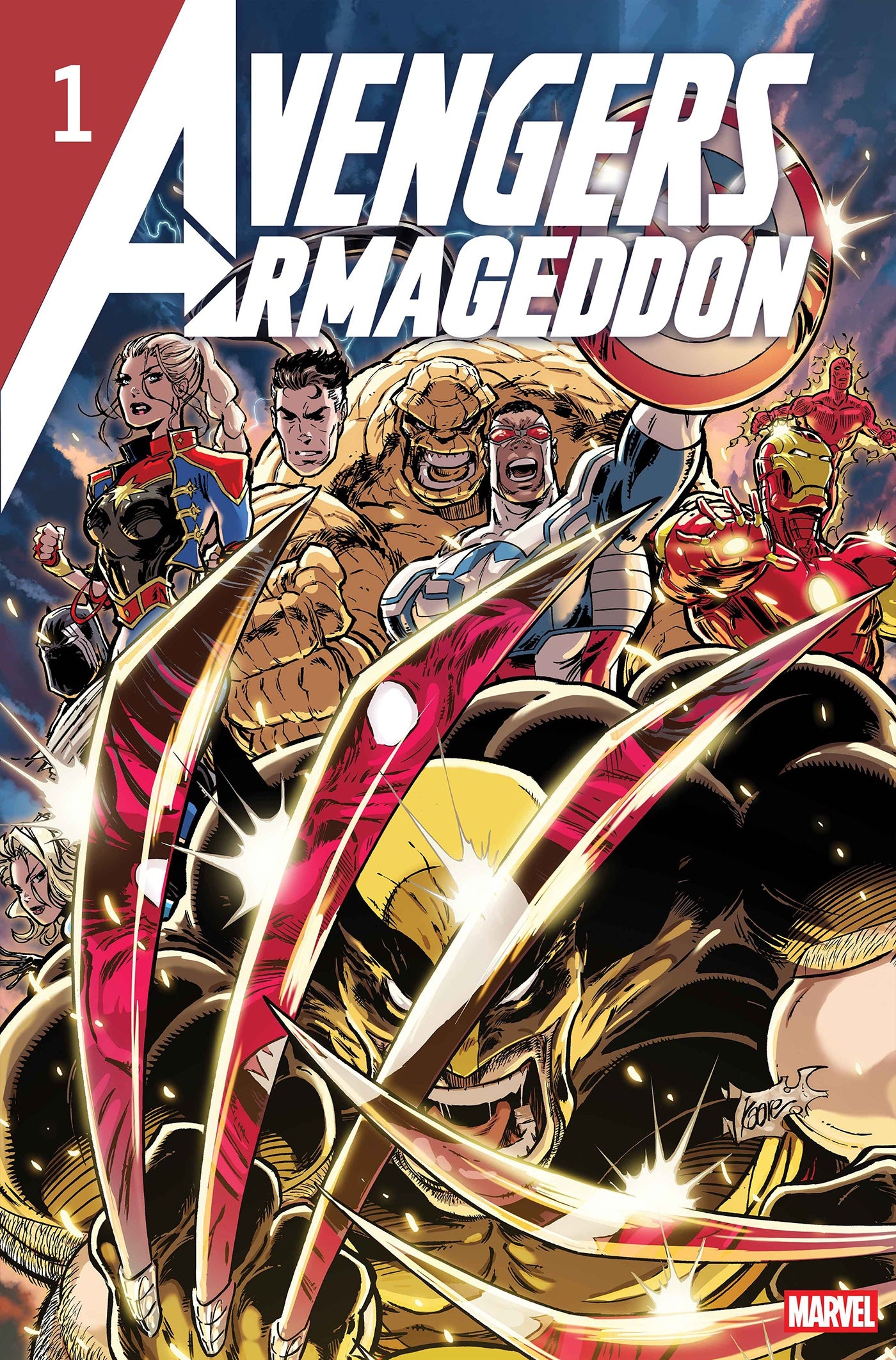 PRE-SALE: AVENGERS: ARMAGEDDON #1 KAARE ANDREWS 2ND PRINTING VARIANT