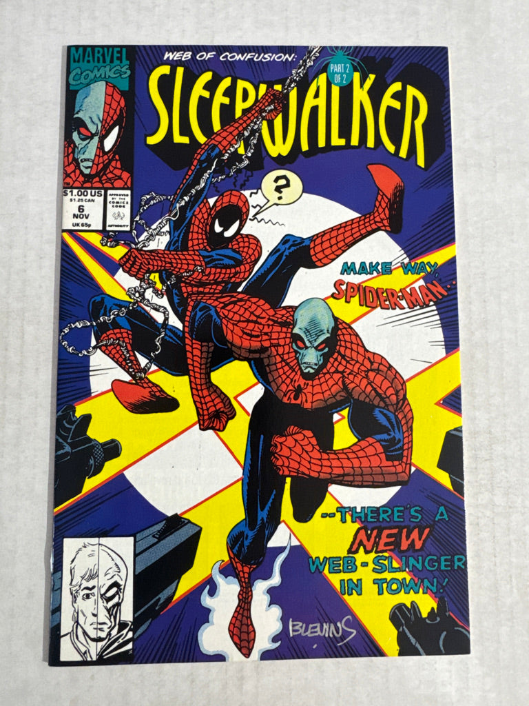 SLEEPWALKER #5 NM- SIGNED by Bret Blevins
