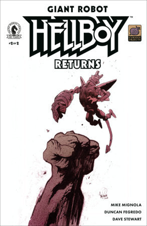 PRE-SALE: Giant Robot Hellboy Returns #2 (CVR B) (James Harren)