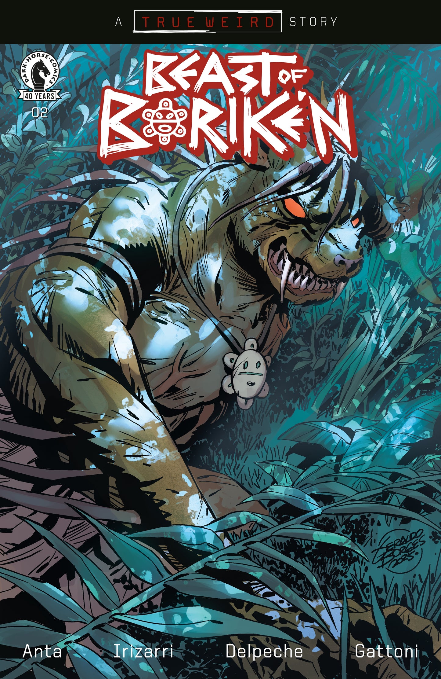 PRE-SALE: The Beast of Boriken #2 (CVR B) (Geraldo Borges)
