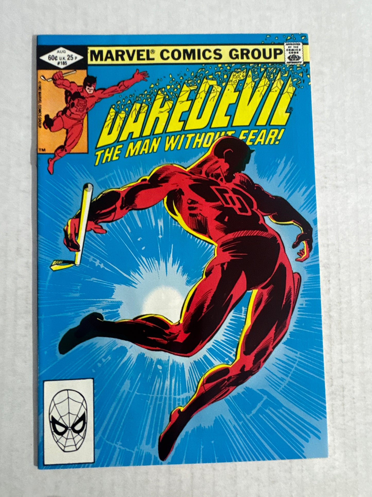 DAREDEVIL #185 NM Frank Miller Cover