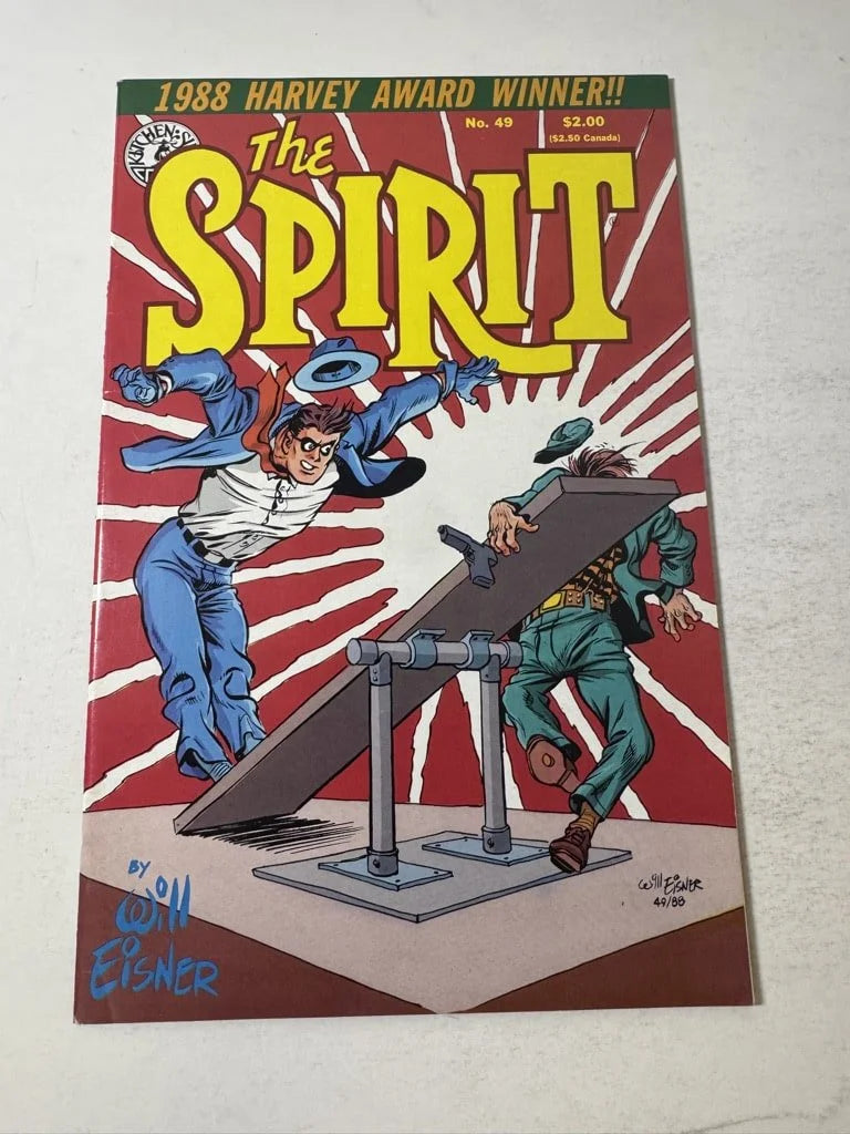 THE SPIRIT #49 NM- (Kitchen Sink)