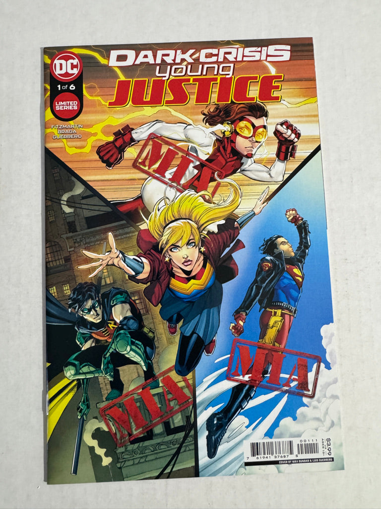 DARK CRISIS YOUNG JUSTICE #1 NM