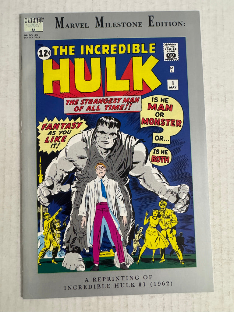 INCREDIBLE HULK #1 VF/NM Marvel Milestone Edition