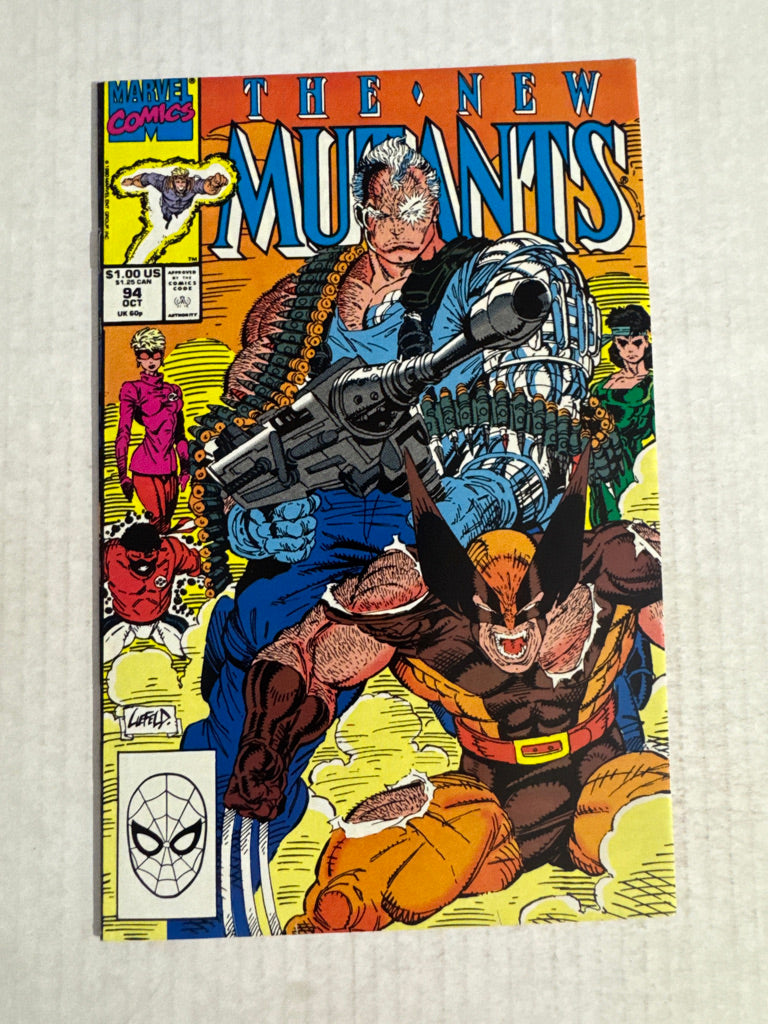 NEW MUTANTS #94 NM- Rob Liefeld Cover