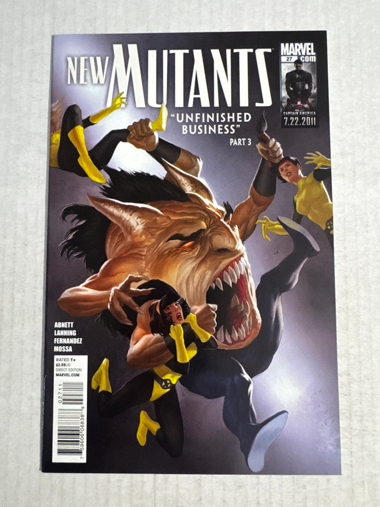 NEW MUTANTS #27 Vol 3 NM Marko Djurdjevic Cover