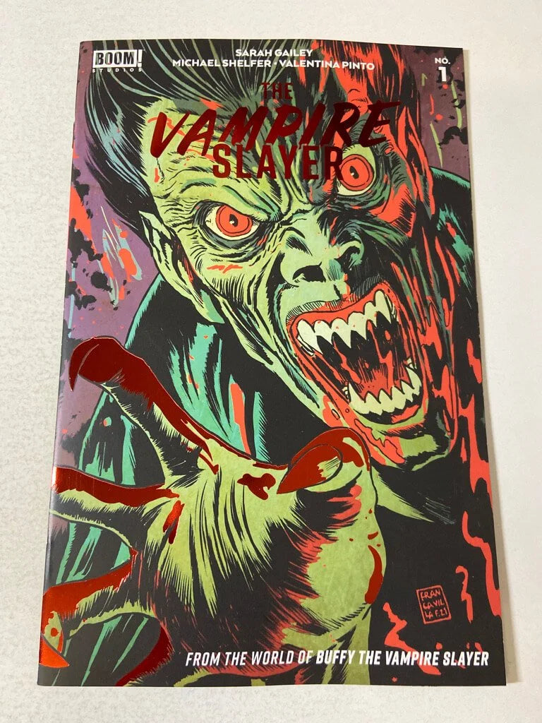 THE VAMPIRE SLAYER #1 NM Francavilla Foil Variant