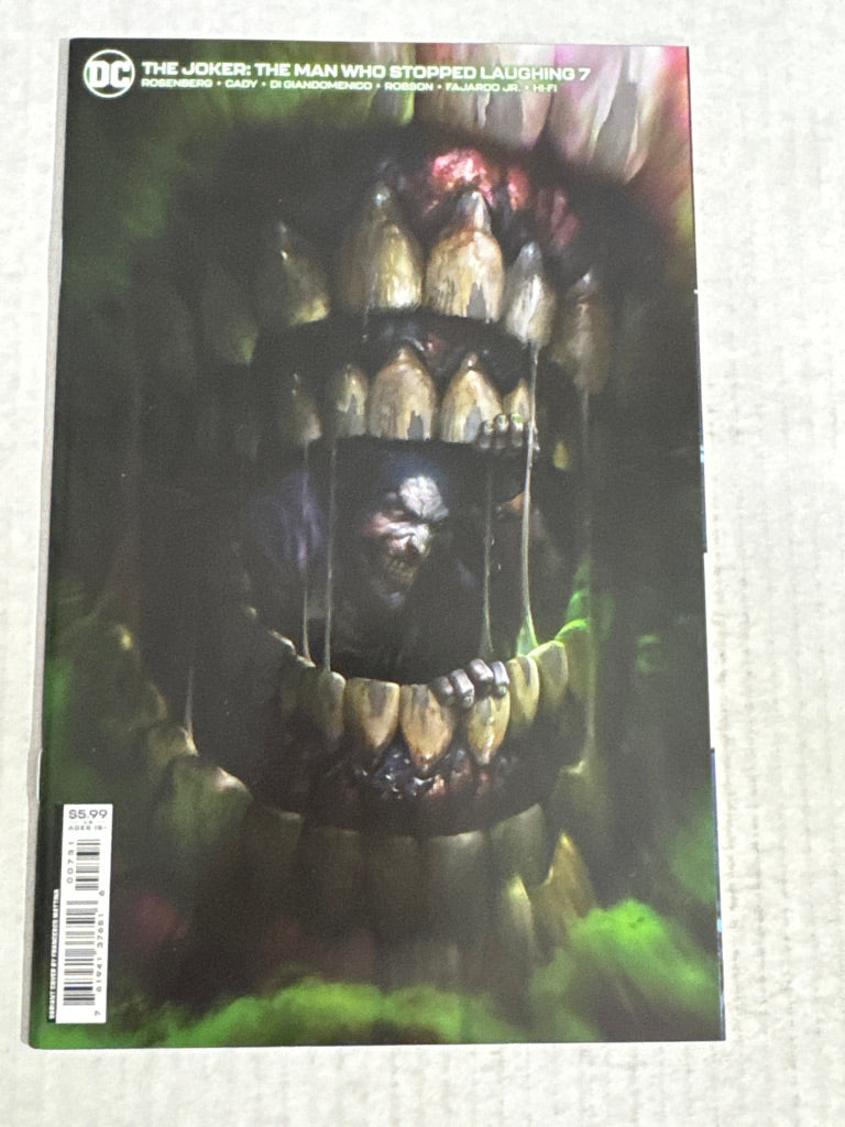 JOKER The Man Who Stopped Laughing #7 NM Mattina Variant