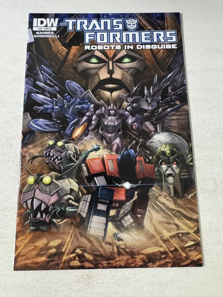TRANSFORMERS Robots In Disguise #34 NM 1:10 Variant