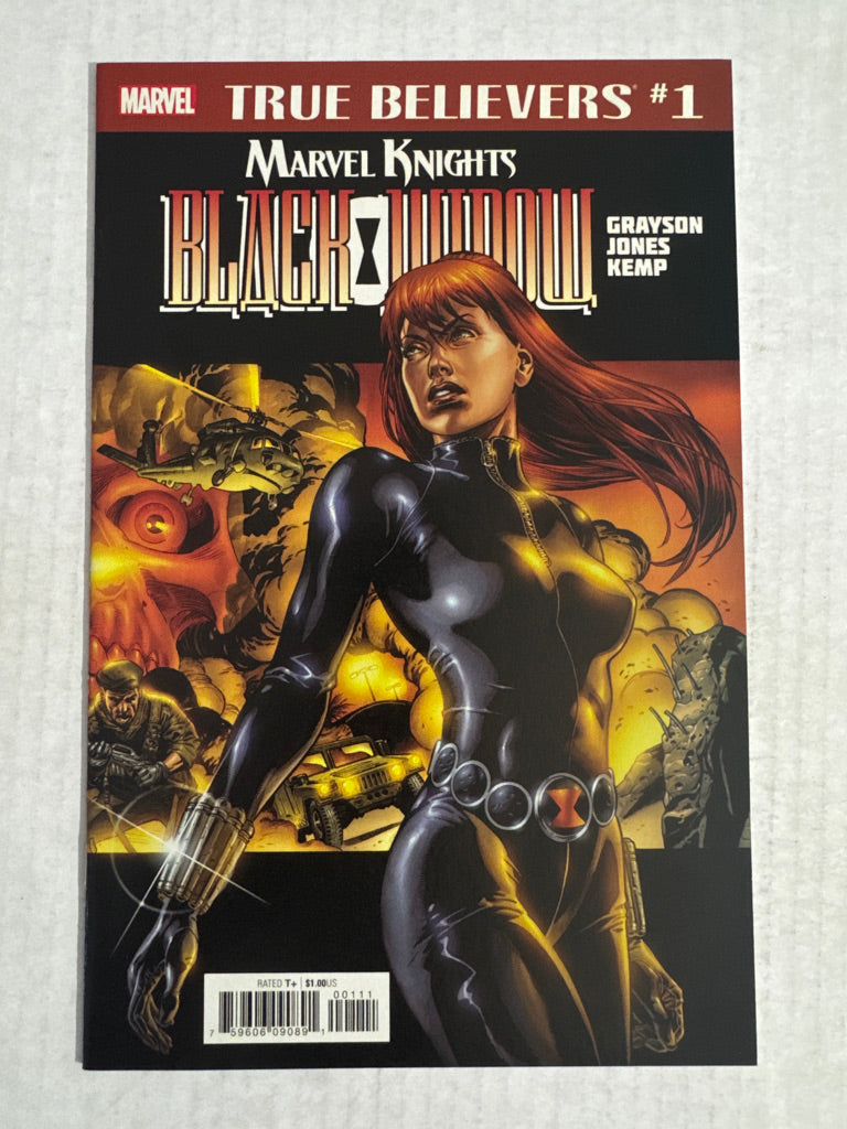 BLACK WIDOW #1 NM Marvel Knights True Believers Variant
