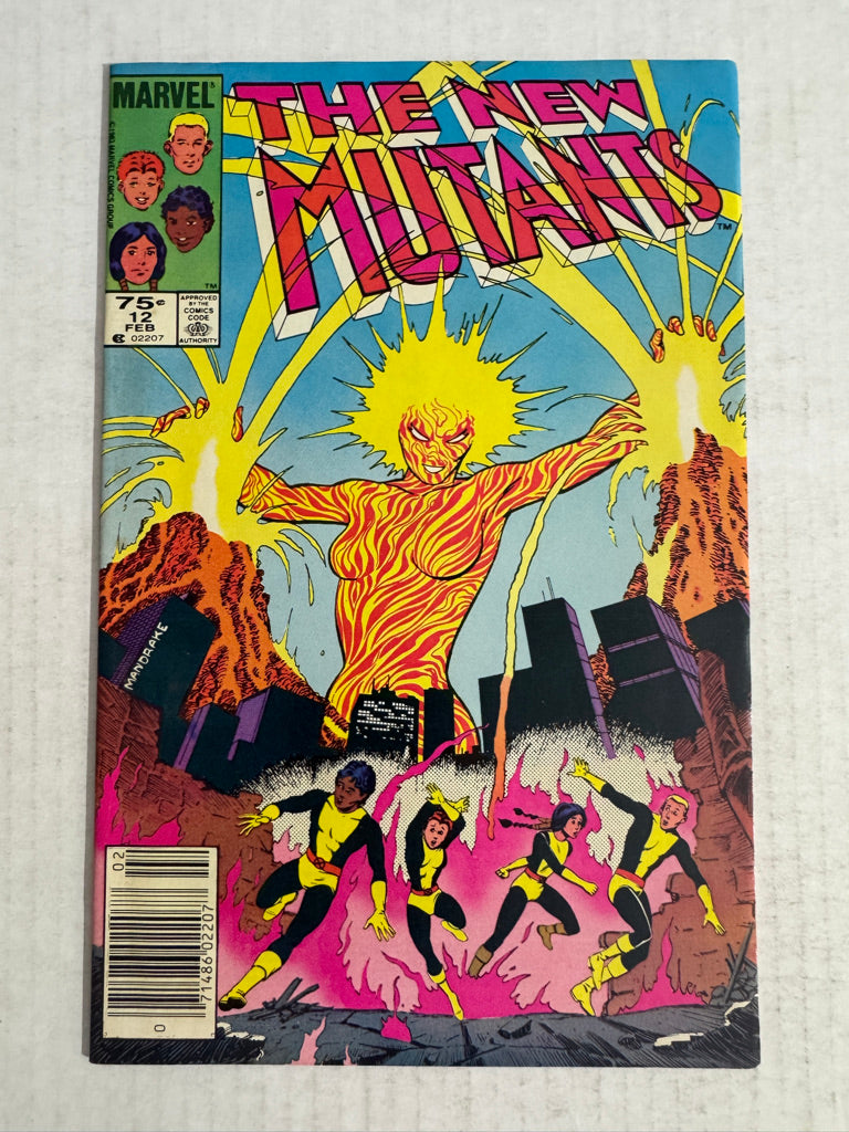 NEW MUTANTS #12 VF CANADIAN PRICE VARIANT