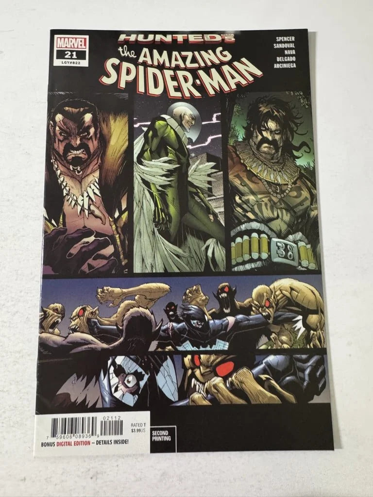 AMAZING SPIDER-MAN #21 Vol 5 2nd Print Variant