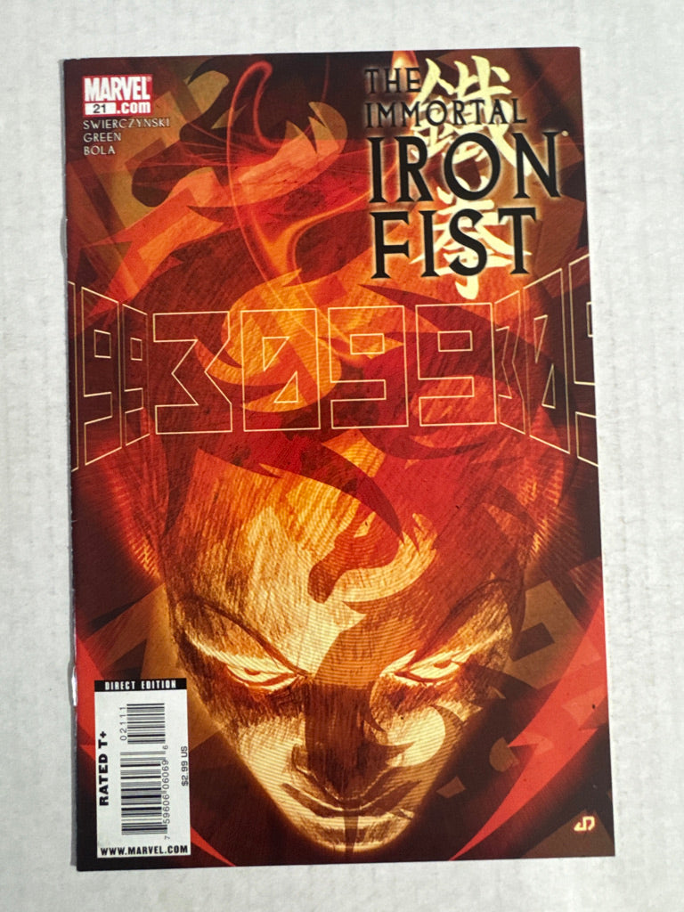 IMMORTAL IRON FIST #21 VF+