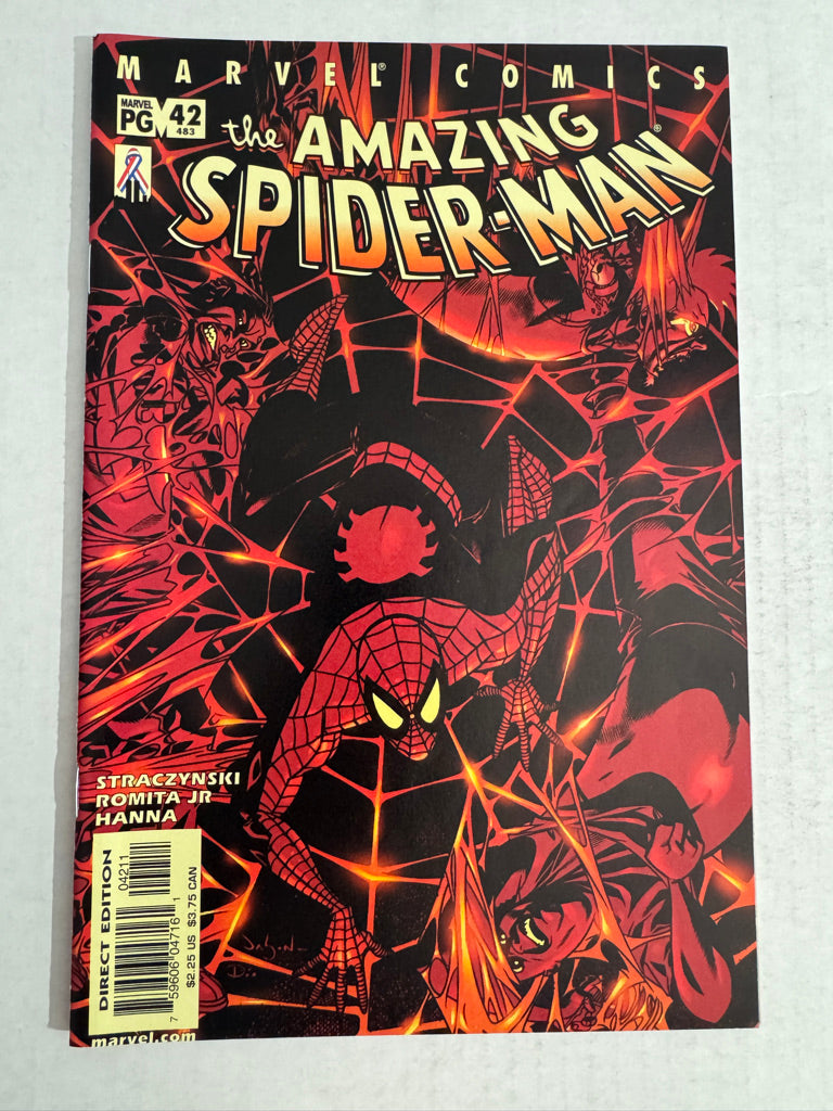 AMAZING SPIDER-MAN #42 Vol 2 NM Jason Pearson Cover