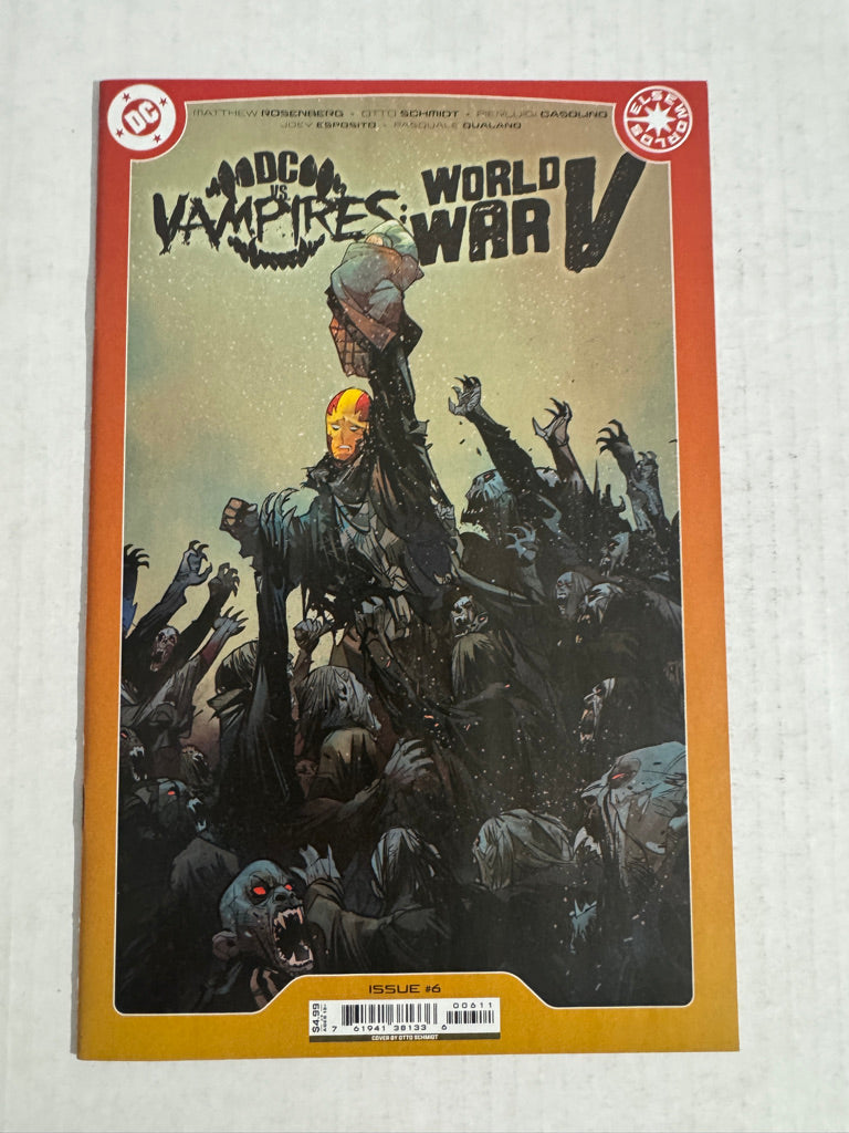 DC VS VAMPIRES World War V #6 NM Otto Schmidt Cover