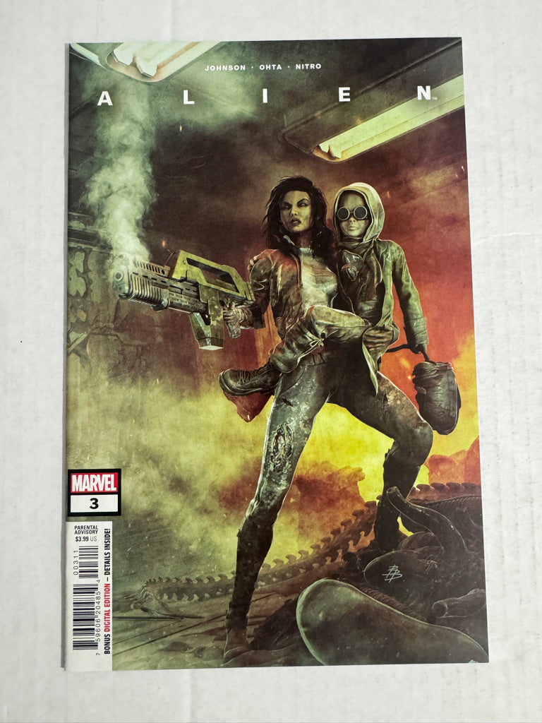 ALIEN #3 Vol 2 Bjorn Barends Cover