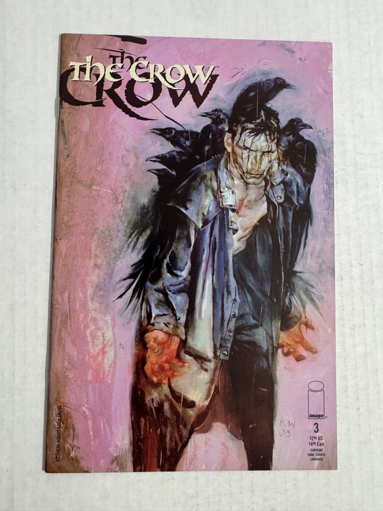 THE CROW #3 NM Kent Williams Cover