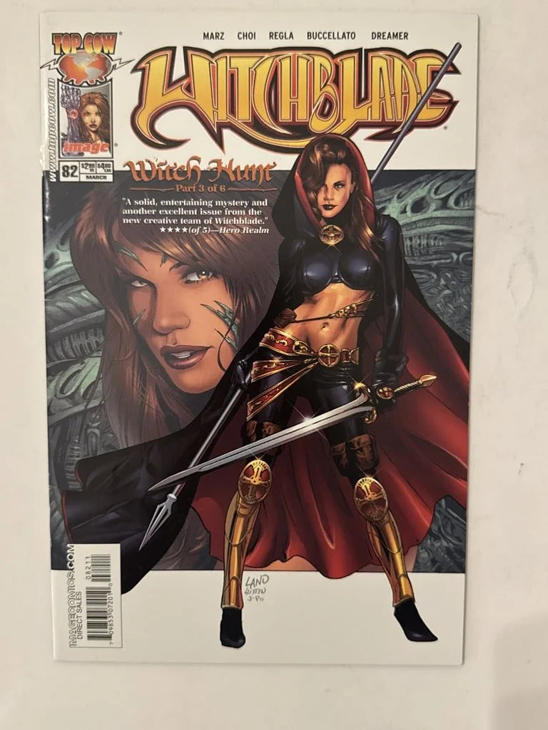 WITCHBLADE #82 VF Greg Land Cover