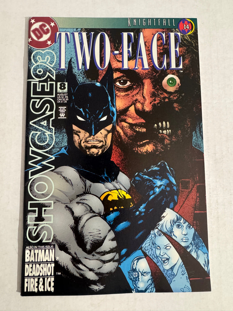 SHOWCASE '93 #8 NM Bill Sienkiewicz Cover