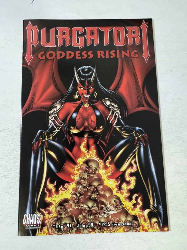 PURGATORI Goddess Rising #1 NM Mike Deodato Jr Cover